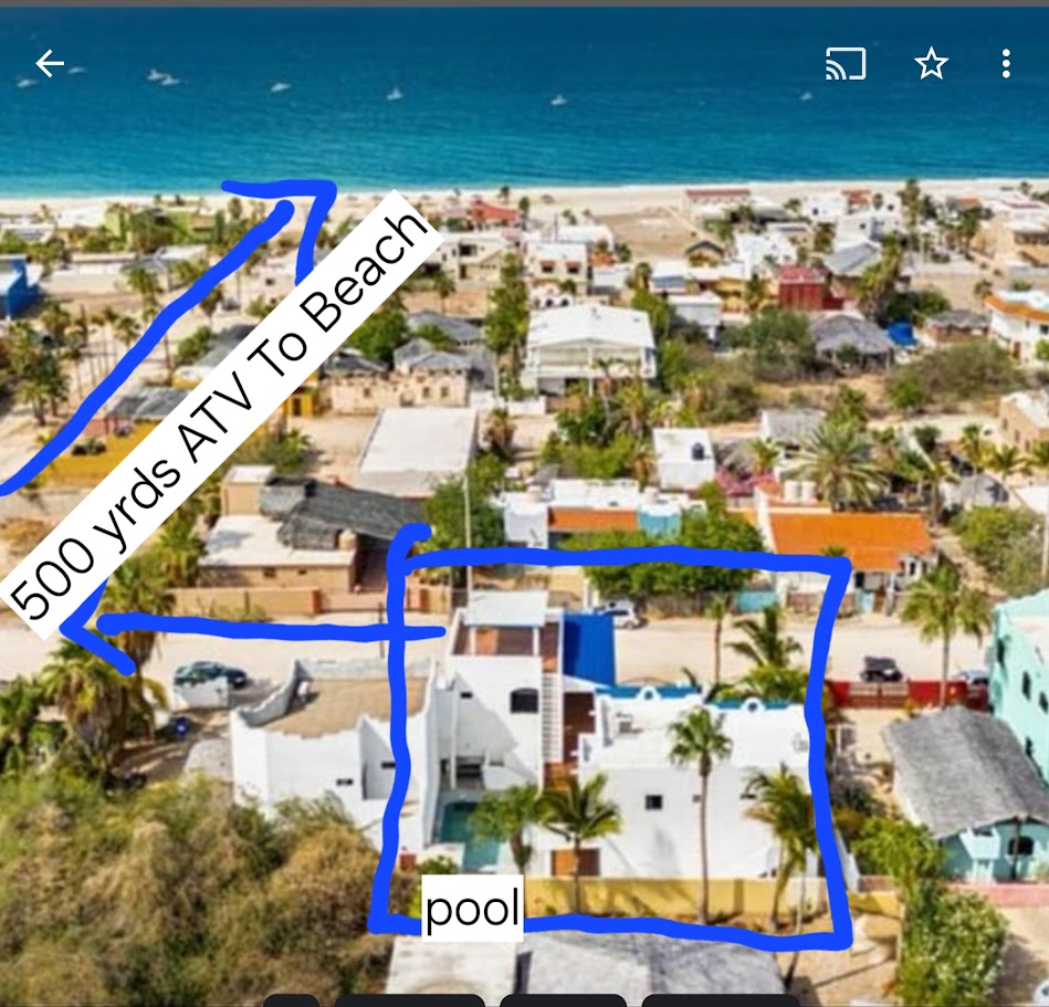 Casa Del Gallo Hermoso Map To The Beach