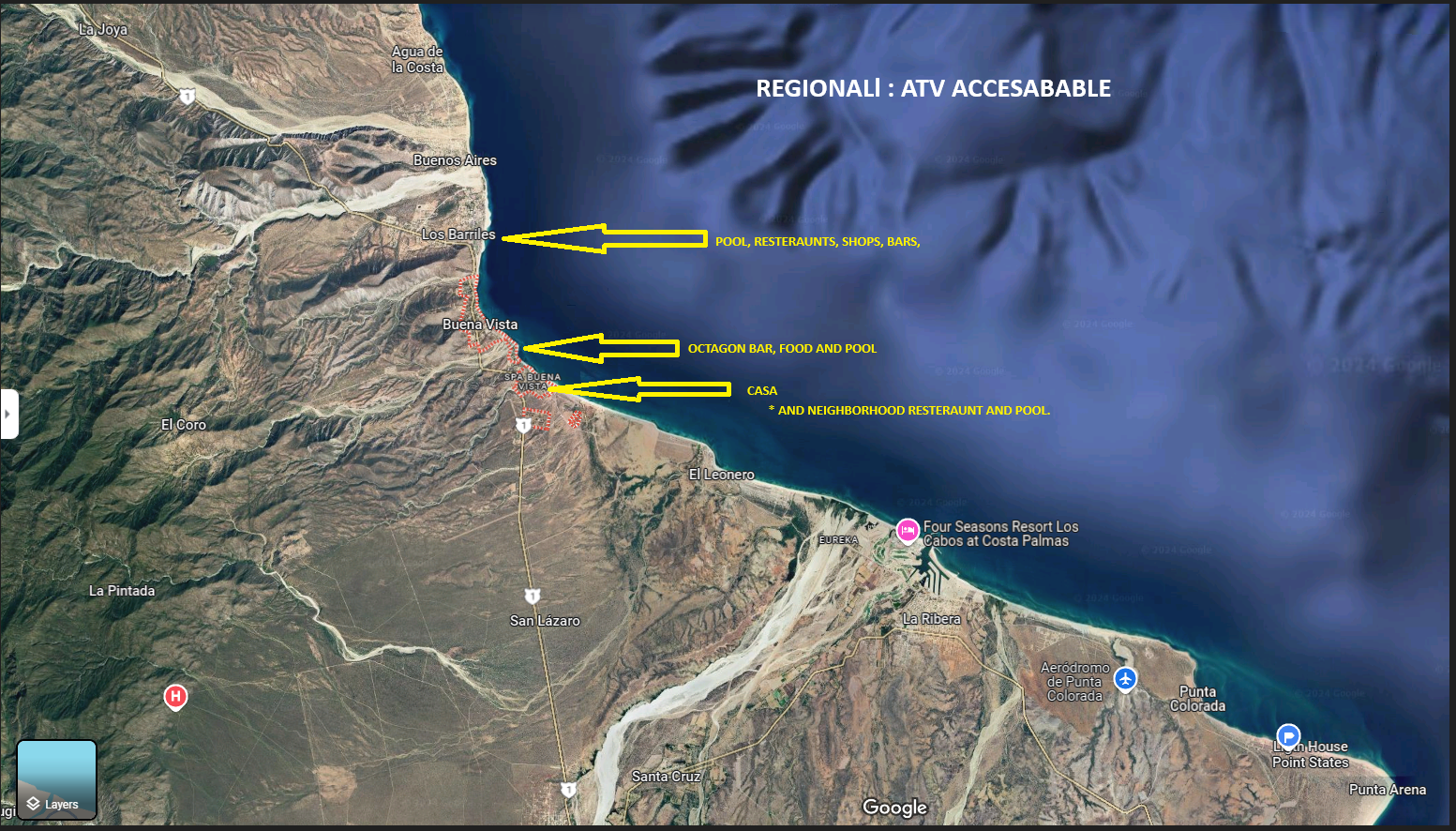 MAP BUENA VISTA REGIONAL